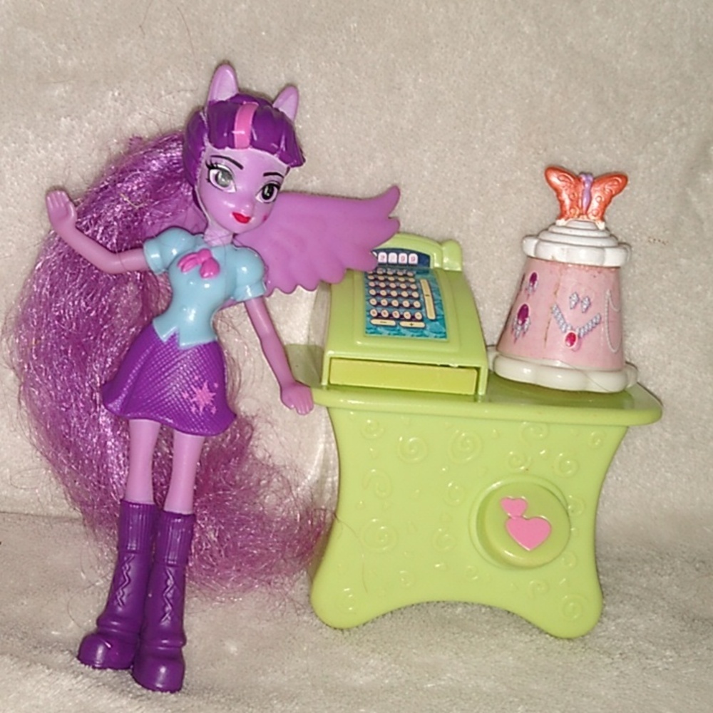 🌈 My Little Pony 🌈 Cash Register & Equestrian Girls Twilight Sparkle ✨